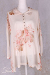 Les Ours Chemise Camila en Coton Fleurs