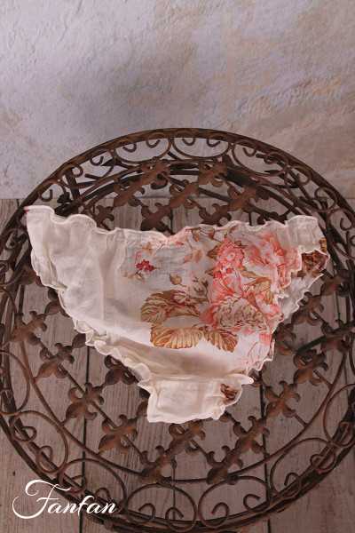 Les Ours Höschen aus Baumwolle Blumen