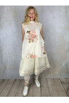 Les Ours Tunique Gabin en Coton Fleurs