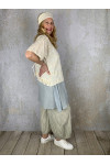 Les Ours Tunique Agatha en coton Broderie Ecru