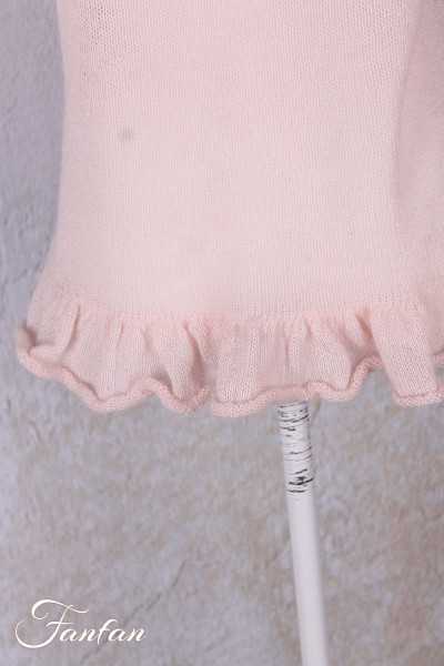 Les Ours Top Doudou en Maille Rose