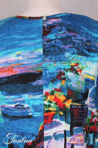 Orientique Naturally T-shirt Contemporary 22990 Santorini