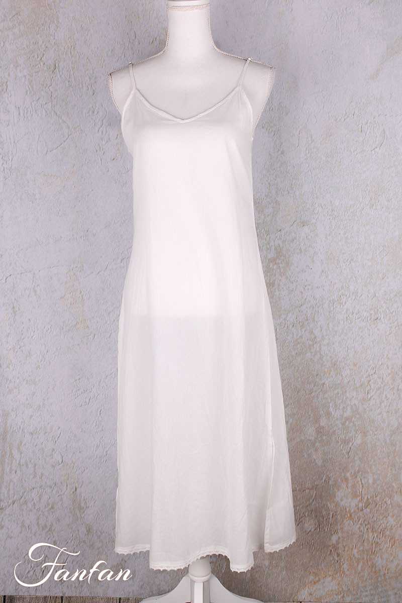 Orientique Naturally Fond de robe Long MS25 White