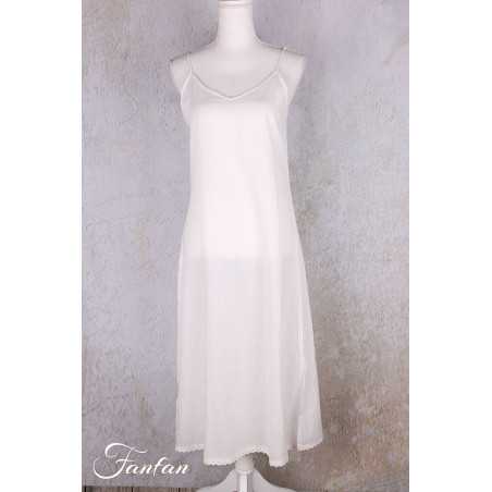 Orientique Naturally Fond de robe Long MS25 White