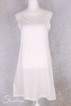 Orientique Naturally Fond de robe Court LS25 Blanc