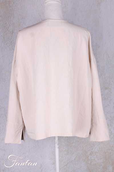 Barbara Lang Veste courte IRA VIIa vanille