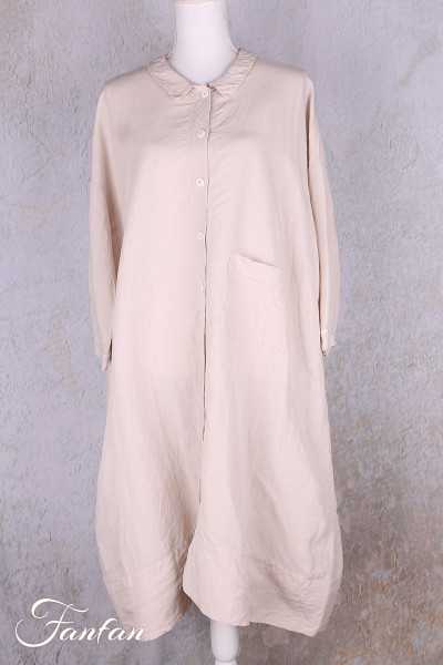 Barbara Lang chemise longue IRA X Vanille