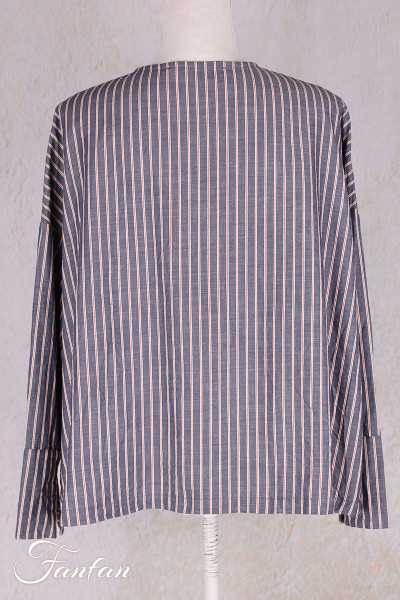 Barbara Lang veste courte Zuma VIIa rayé