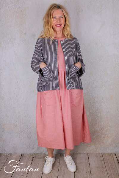 Barbara Lang veste courte Zuma VIIa rayé