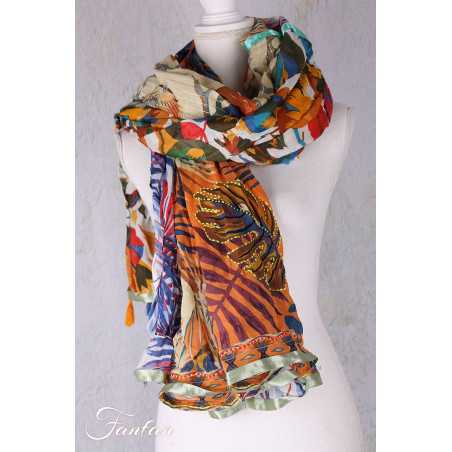 Hypnochic Grand Foulard patchwork fantaisie A