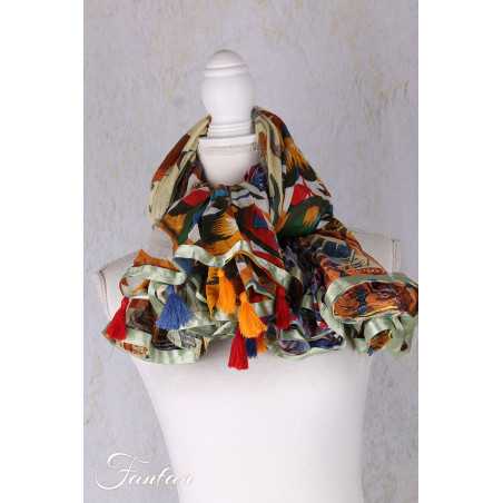 Hypnochic Grand Foulard patchwork fantaisie A