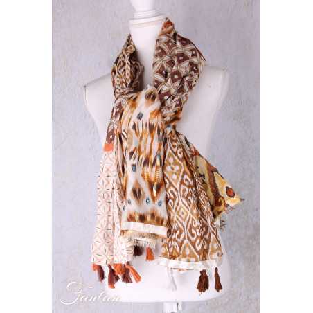 Hypnochic Grand Foulard patchwork fantaisie E