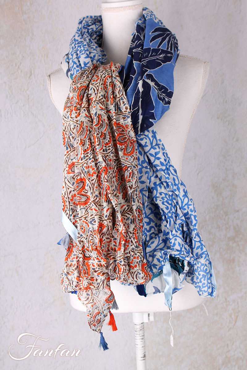 Hypnochic Grand Foulard patchwork fantaisie H