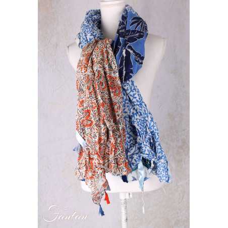 Hypnochic Grand Foulard patchwork fantaisie H
