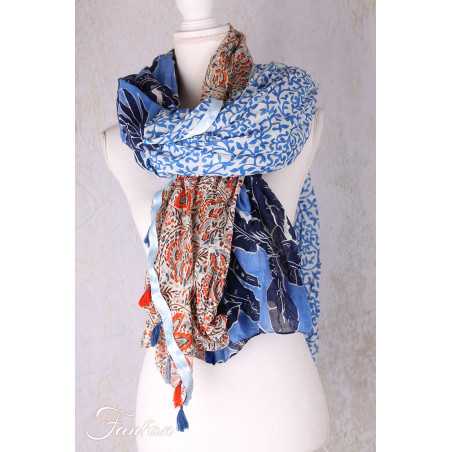 Hypnochic Grand Foulard patchwork fantaisie H