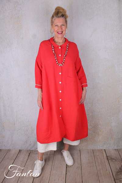 Barbara Lang Chemise longue IRA X Rouge