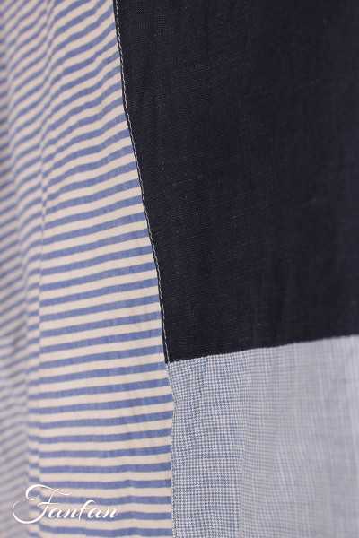 Barbara Lang écharpe PATCH IV multi bleu