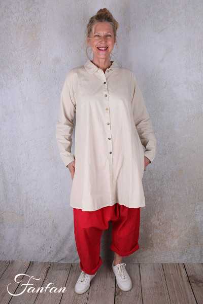 Privatsachen Blouse Saagerat coton popeline Stroh