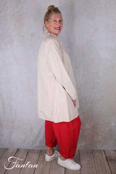 Privatsachen Blouse Saagerat coton popeline Stroh