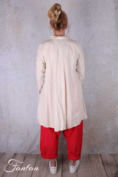 Privatsachen Blouse Saagerat coton popeline Stroh