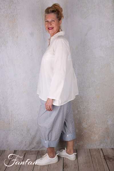Barbara Lang Chemise TEX II Écru
