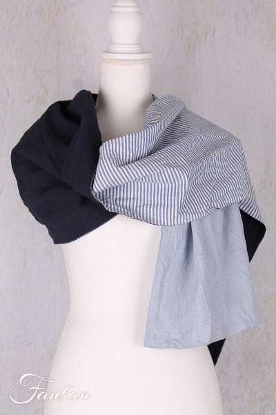 Barbara Lang écharpe PATCH IV multi bleu