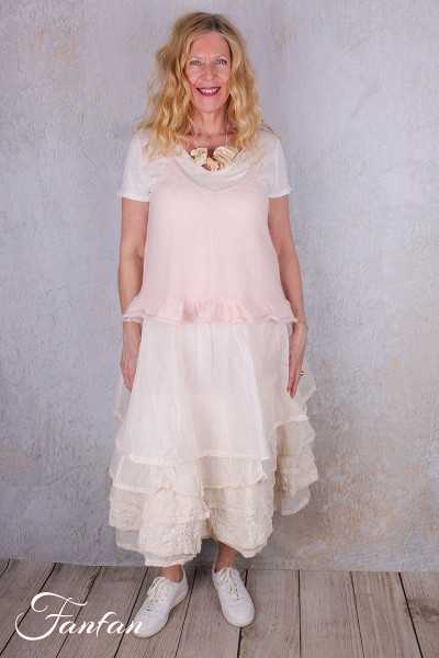 Les Ours Top Doudou en Maille Rose