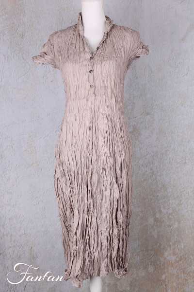 Privatsachen Robe en soie froissée Mineralter Kiesel