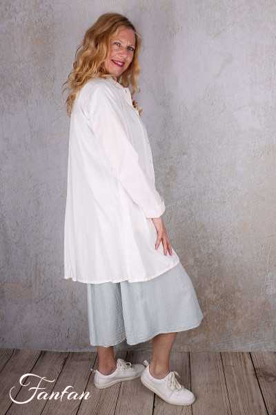 Privatsachen Blouse Saagerat cotton poplin Schnee