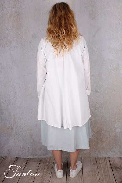 Privatsachen Blouse Saagerat cotton poplin Schnee