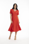 Orientique Naturaly Robe Dobby Gobet Scarlet 81312