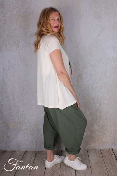 Privatsachen Blouse Kokondens en Tencel Schnee