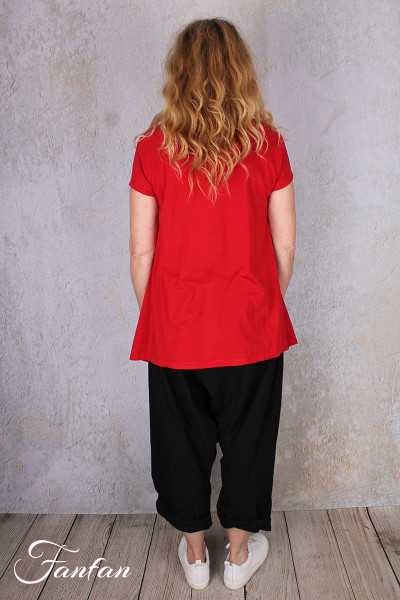 Privatsachen Blouse Kokondens en Tencel Pepper