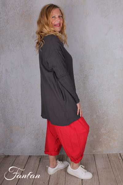 Privatsachen Blouse coton égyptien froissé Kampfaber Muskat