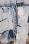 Créateur Sue Manteau en jean original