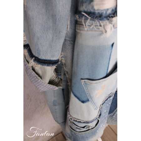 Créateur Sue Manteau en jean original