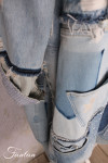 Créateur Sue Manteau en jean original