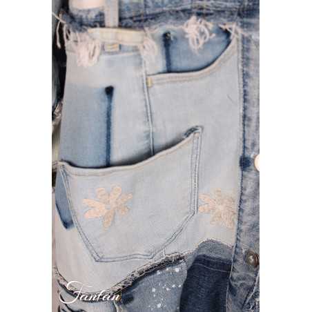 Créateur Sue Manteau en jean original