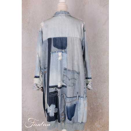 Créateur Sue Manteau en jean original