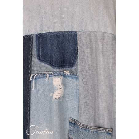 Créateur Sue Manteau en jean original
