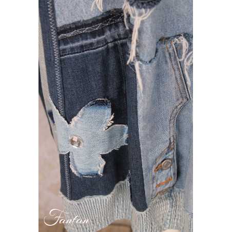 Créateur Sue Manteau en jean original