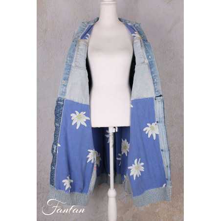 Créateur Sue Manteau en jean original