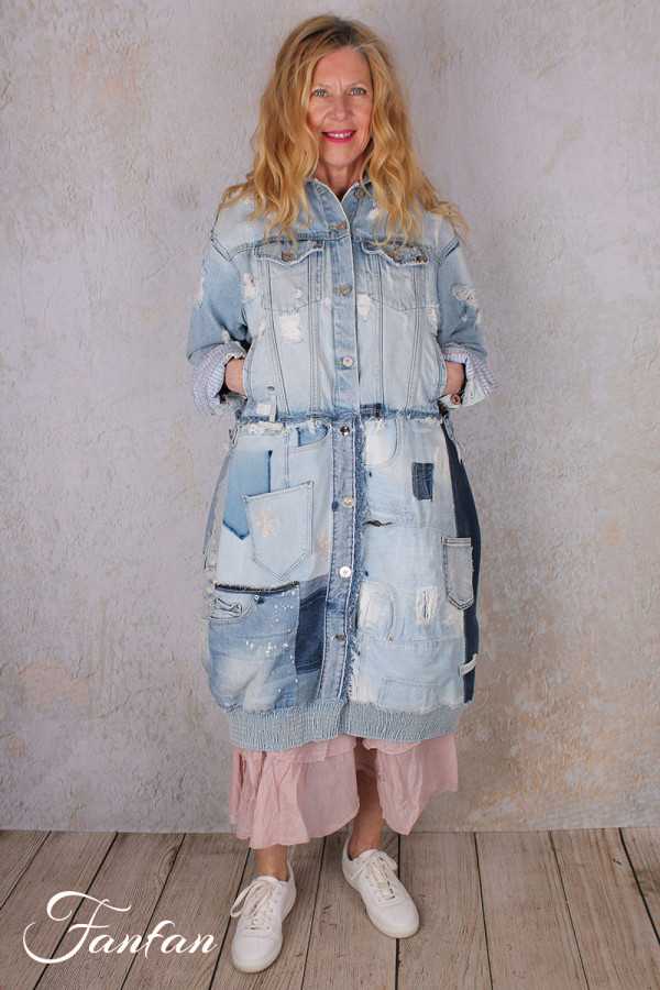 Créateur Sue Manteau en jean original