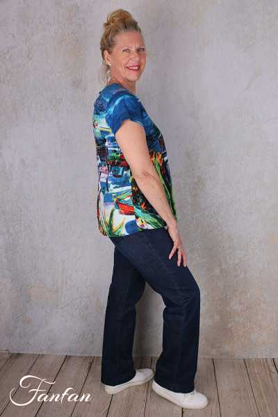 Orientique Naturally T-shirt Contemporary 22990 Santorini