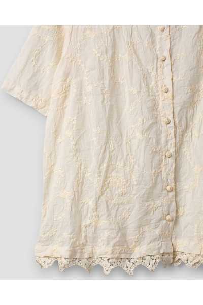 Ewa I Walla Blouse Gun 44130 Cream