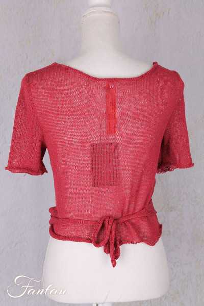 Ewa I Walla Cardigan Aina 44149 Framboise