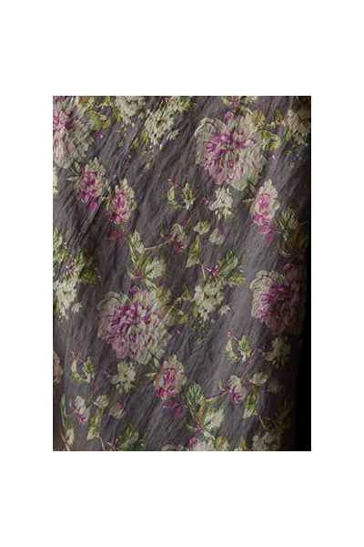 Les Ours Tunic Léa Havane Cotton Flower