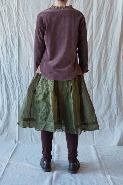 Les Ours Veste Liane Velours Ras Bois de Rose