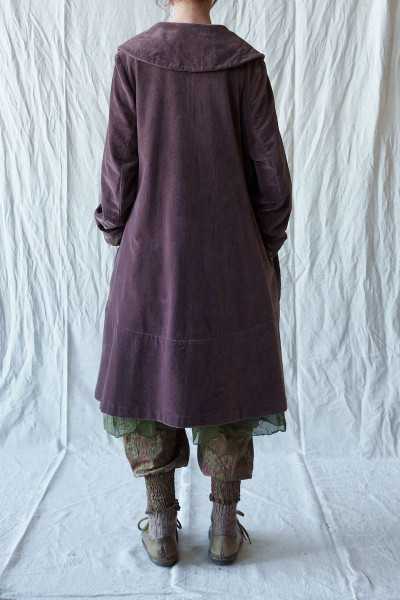 Les Ours Manteau Loune Velours Ras Bois de Rose
