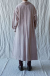 Les Ours Manteau Lowen Velours Ras Rose